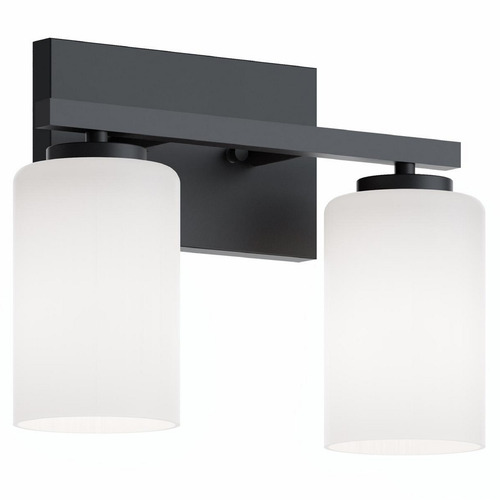 AFX Lighting Afx Lighting Leo Black Bathroom Light LEOV1309MBBK
