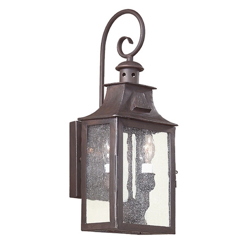 Newton 17.50-Inch Outdoor Wall Light in Old Bronze by Troy Lighting