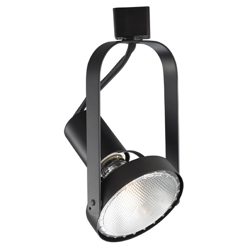 WAC Lighting Black Track Light For L-Track by WAC Lighting LTK-764-BK