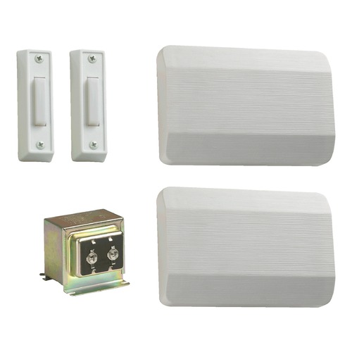 Quorum Lighting White Doorbell Chime by Quorum Lighting 102-2-6