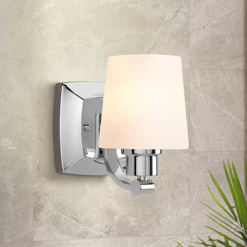 Glance Polished Chrome Sconce by Progress Lighting