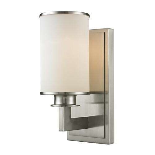 Z-Lite Savannah Brushed Nickel Sconce by Z-Lite 412-1S