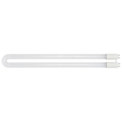 Satco Lighting 13W T8 U-Bend LED 50000 Hours Medium Bi-Pin Base 3000K 120-277V by Satco Lighting S18450