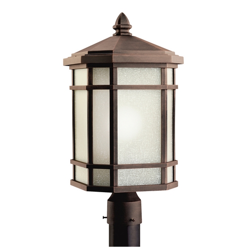 Cameron 20-Inch Post Light in Prairie Rock by Kichler Lighting