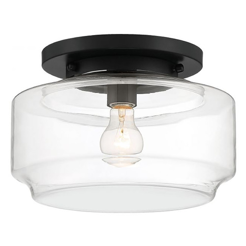 Peri Flat Black Flush Mount by Craftmade Lighting