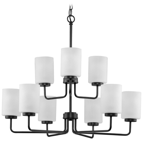 Progress Lighting Progress Lighting Merry Matte Black Chandelier P400276-031