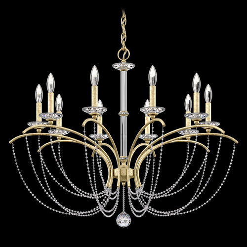 Schonbek Worldwide Lighting Priscilla Heirloom Silver Chandelier