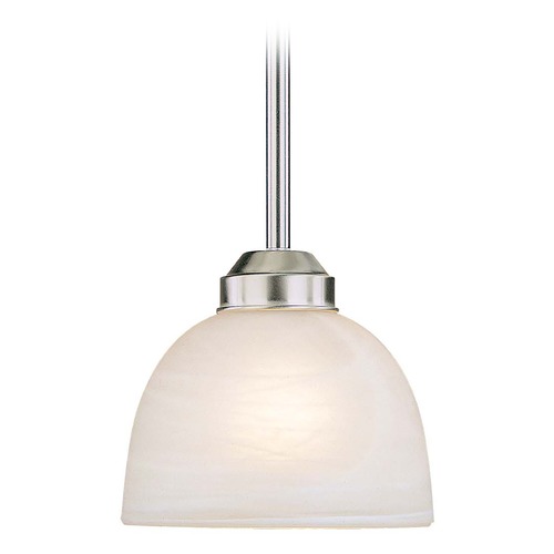 Minka Lavery Mini-Pendant Light - Etched Marble Glass 1421-84