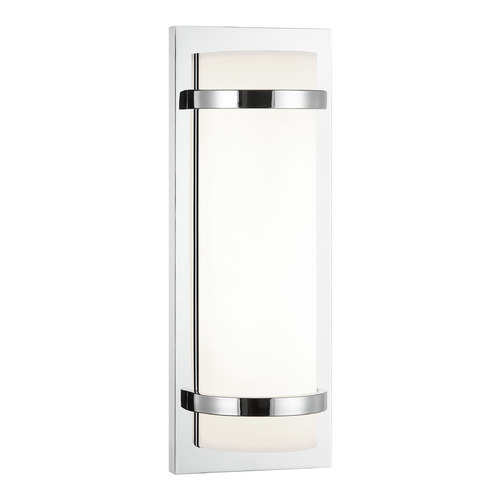 Matteo Lighting Brampton Chrome LED Vertical Bathroom Light