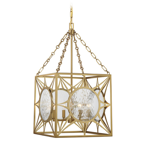 Savoy House Lighting Balfour Warm Brass Pendant Light