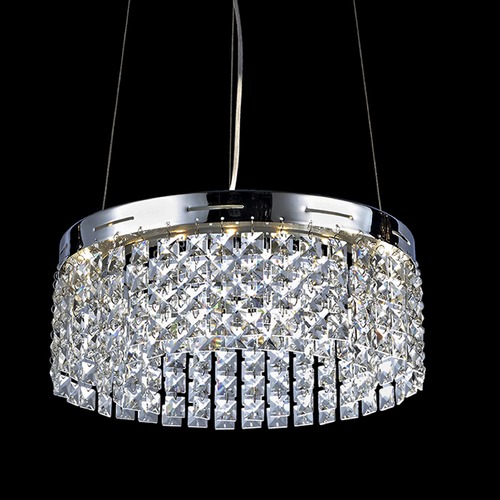 Lite Source Lighting Alecia Chrome LED Pendant by Lite Source Lighting EL-10121