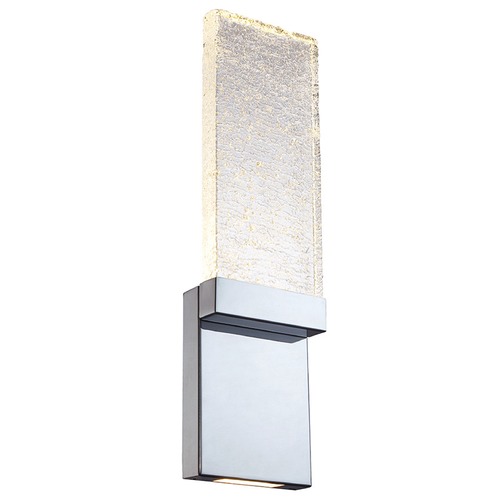 Modern Forms by WAC Lighting Glacier 21.25-Inch LED Wall Sconce in Chrome by Modern Forms WS-12721-CH