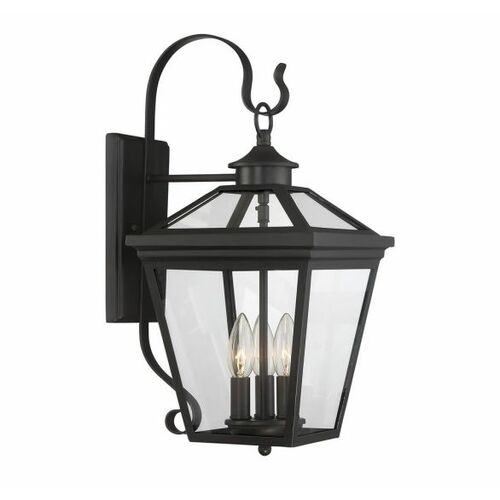 Ellijay 19-Inch Outdoor Wall Lantern in English Bronze by Savoy House