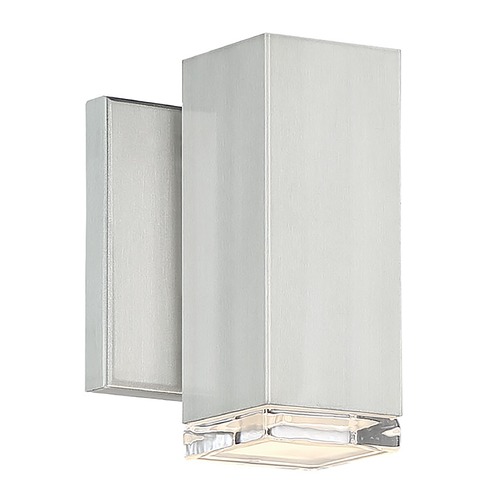 WAC Lighting Block Aluminum LED Outdoor Wall Light by WAC Lighting WS-W61806-AL