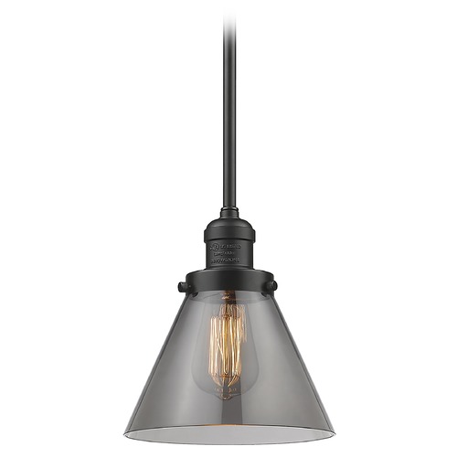 Large Cone Oil Rubbed Bronze Mini Pendant by Innovations Lighting