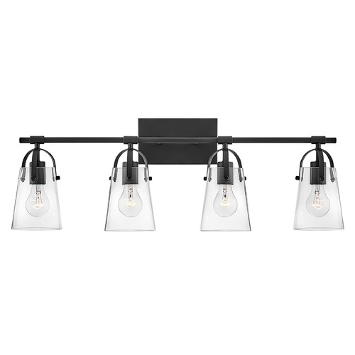 Hinkley Foster 4-Light Vanity Light in Black by Hinkley Lighting 5134BK