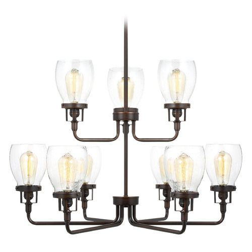 Generation Lighting Belton 32-Inch Bronze Chandelier by Generation Lighting 3214509-710