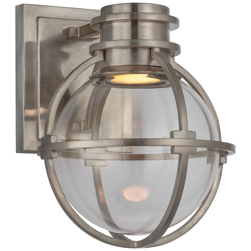 Visual Comfort Signature Collection Chapman & Myers Gracie LED Sconce in Antique Nickel by Visual Comfort Signature CHD2480ANCG