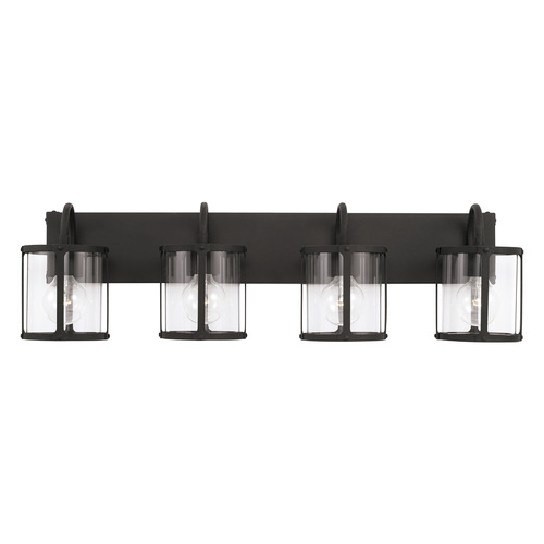 Capital Lighting Brennen 34.25-Inch Vanity Light in Matte Black by Capital Lighting 144941BI-527