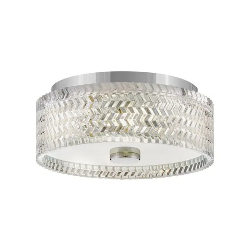 Elle 12-Inch Flush Mount in Chrome by Hinkley Lighting