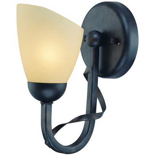 Lite Source Lighting Wavia Antique Gold Sconce by Lite Source Lighting LS-16571