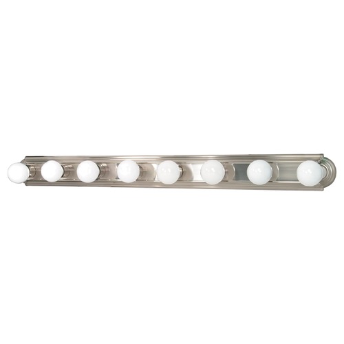 Satco Lighting Brushed Nickel Bathroom Light by Satco Lighting 60/303