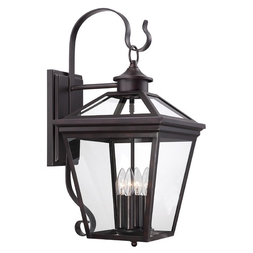 Ellijay 25.50-Inch Outdoor Wall Light in English Bronze by Savoy House