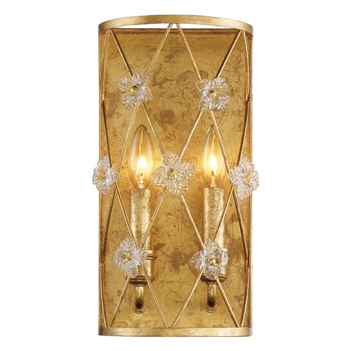 Victoria Park Elara Gold Sconce by Metropolitan Lighting