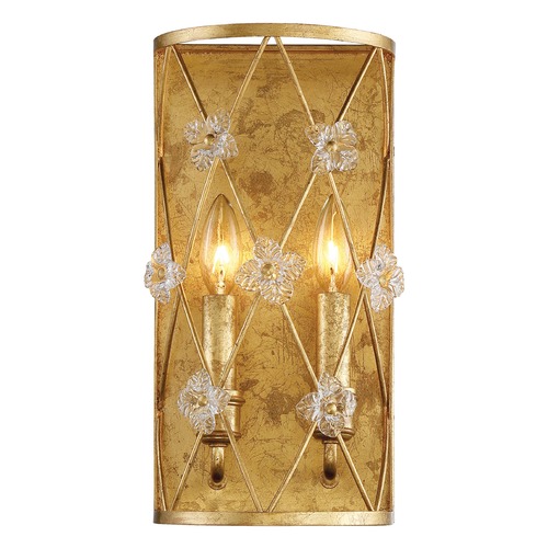 Metropolitan Lighting Metropolitan Lighting Victoria Park Elara Gold Sconce N6561-596