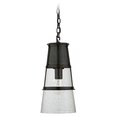 Visual Comfort Signature Collection Thomas OBrien Robinson Pendant in Bronze by Visual Comfort Signature TOB5752BZSG