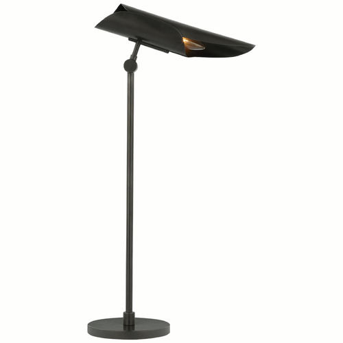 Visual Comfort Signature Collection Champalimaud Flore Desk Lamp in Gun Metal by Visual Comfort Signature CD3020GM