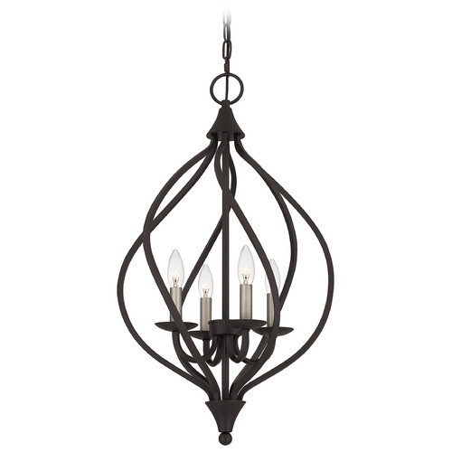 Quoizel Lighting Dupont 28-Inch High Pendant in Old Bronze by Quoizel Lighting DUP2816OZ