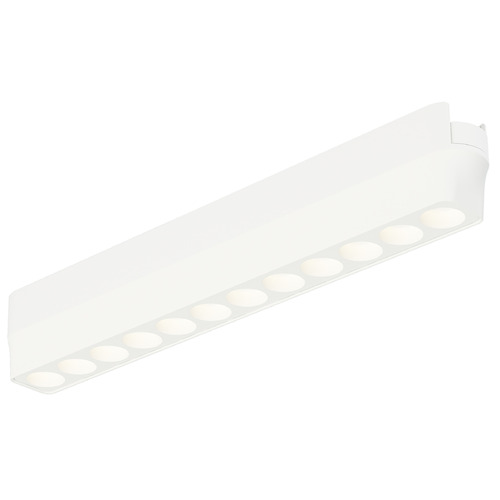 Continuum 9-Inch LED Optic Track Light in White by ET2 Lighting