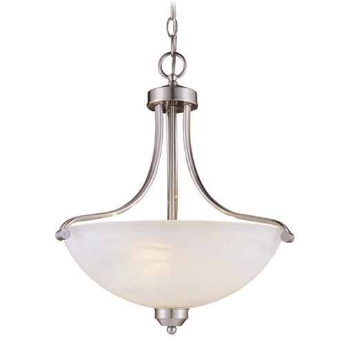 Minka Lavery 3-Light Pendant in Brushed Nickel by Minka Lavery 1426-84