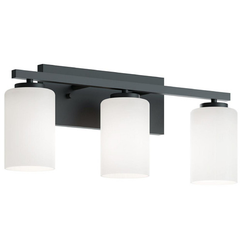 Afx Lighting Leo Black Bathroom Light