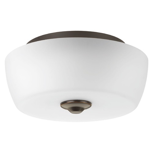 Leap Antique Bronze Flush Mount by Progress Lighting
