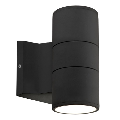 Kuzco Lighting Modern Black LED Outdoor Wall Light 3000K 1560LM by Kuzco Lighting EW3207-BK