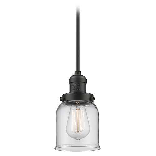 Innovations Lighting Small Bell Oil Rubbed Bronze Mini Pendant by Innovations Lighting 201S-OB-G52