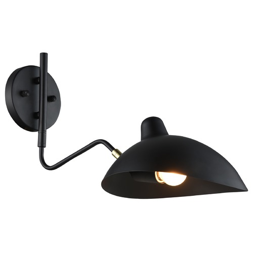 Droid Bronze & Brushed Gold Sconce by Matteo Lighting