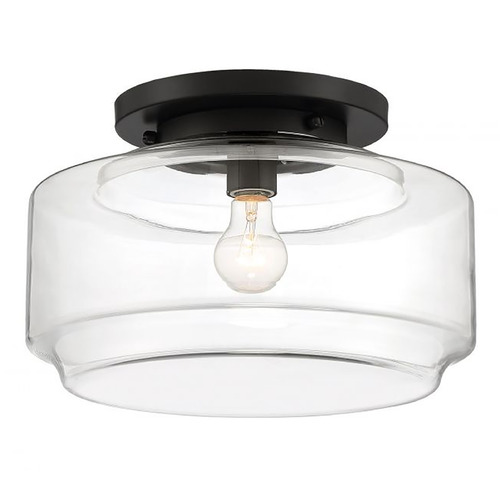 Peri Flat Black Flush Mount by Craftmade Lighting