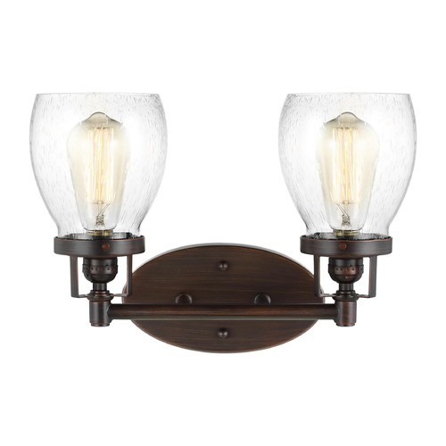 Generation Lighting Belton 15-Inch Bronze Bathroom Light by Generation Lighting 4414502-710