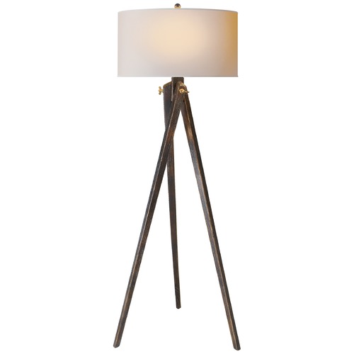 Visual Comfort Signature Collection E.F. Chapman Tripod Floor Lamp in Tudor Brown by Visual Comfort Signature SL1700TBNP