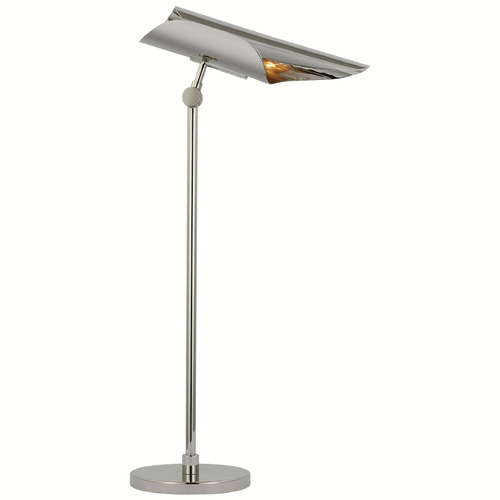 Visual Comfort Signature Collection Champalimaud Flore Desk Lamp in Nickel by Visual Comfort Signature CD3020PN