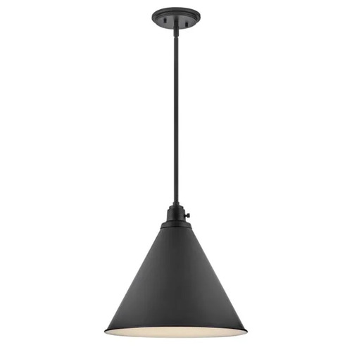 Arti Medium Pendant in Black by Hinkley Lighting