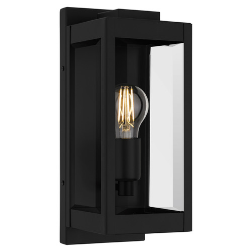 Quoizel Lighting Quoizel Lighting Eastover Earth Black Outdoor Wall Light EVR8405EK