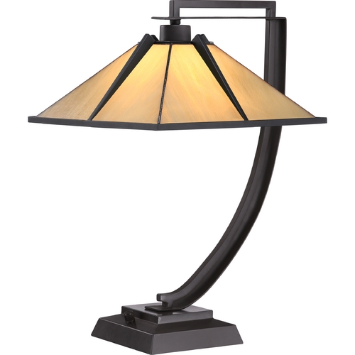 Tiffany Western Bronze Table Lamp by Quoizel Lighting