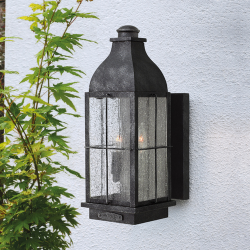 Hinkley Bingham 16-Inch Greystone Outdoor Wall Light by Hinkley Lighting 2044GS