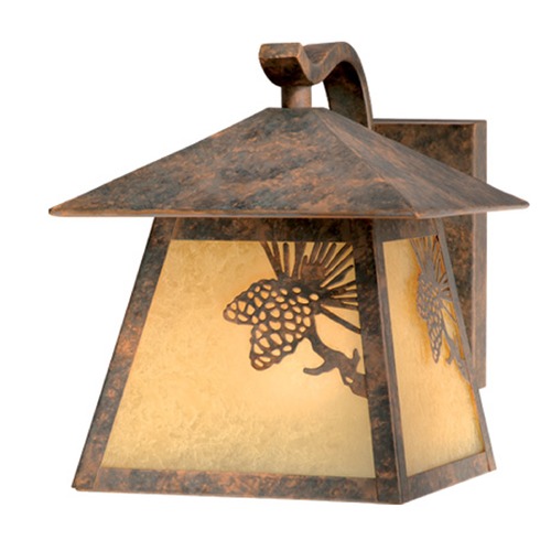 Whitebark Olde World Patina Outdoor Wall Light by Vaxcel Lighting