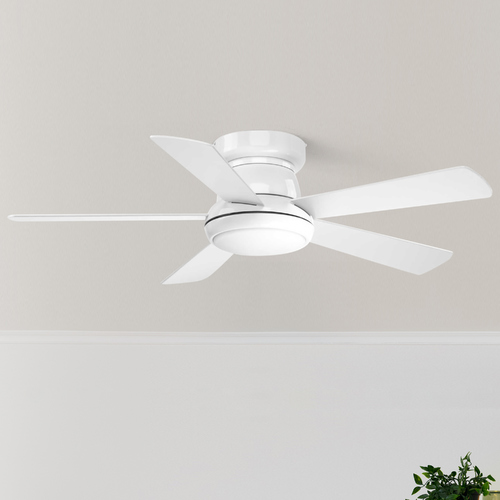 Vox White LED Ceiling Fan by Progress Lighting