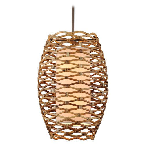 Balboa 21-Inch Wide Bronze Pendant by Troy Lighting